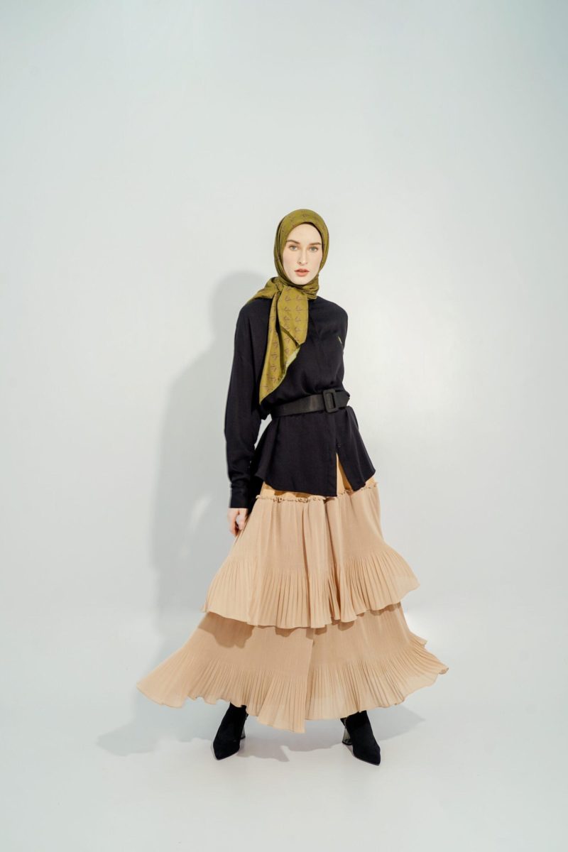 Sheema Skirt Peach - Image 4