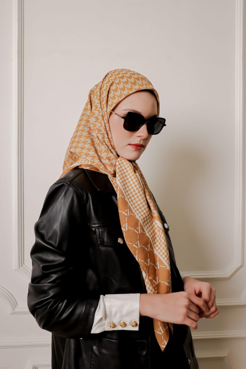 New Chafiye Scarf Tangerine - Image 4