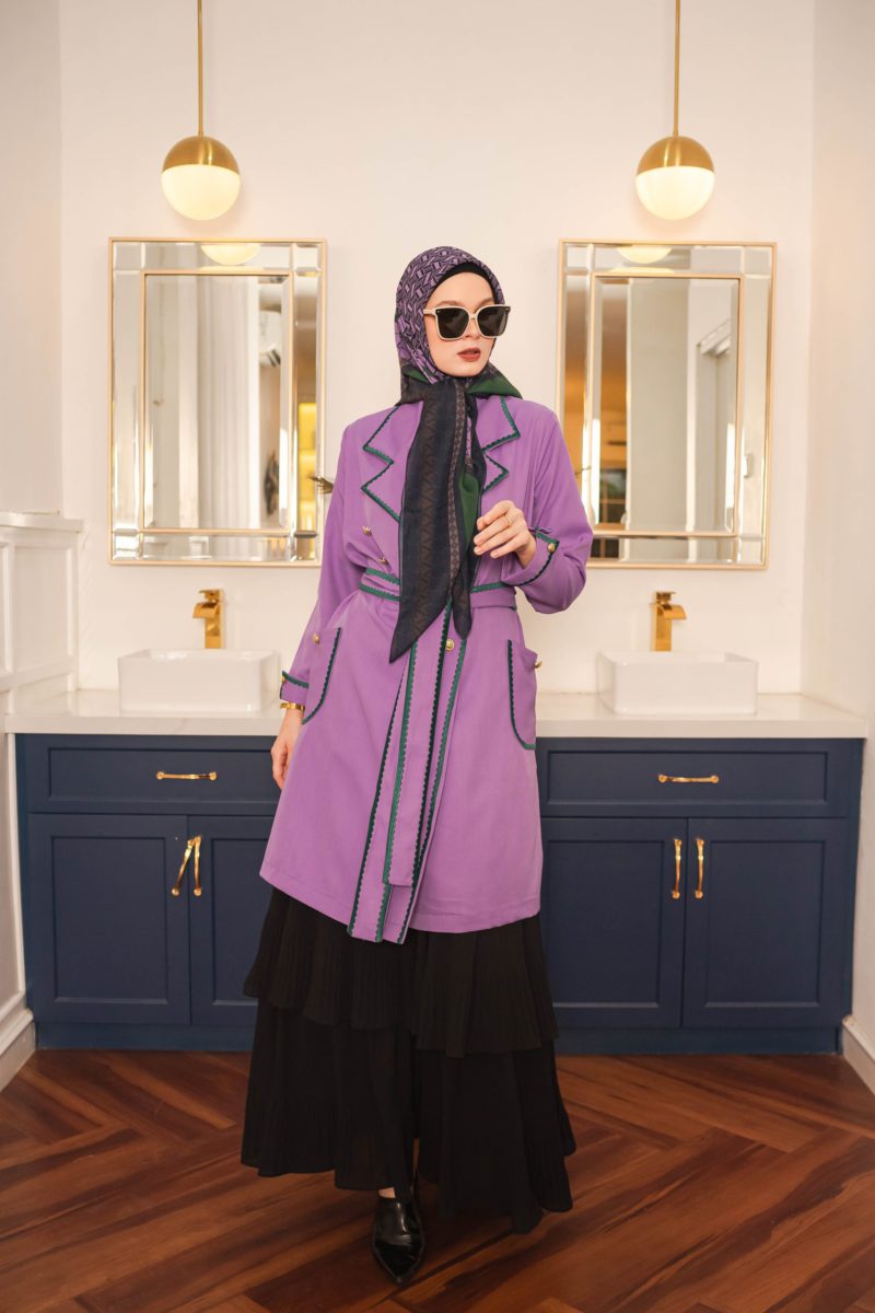 VZ Embro Summer Coat Lilac - Image 2