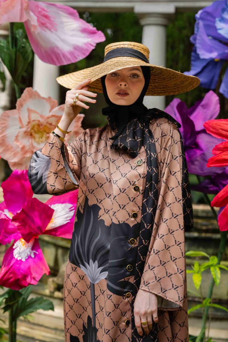 VZ Reverie Dress Mocca - Image 5