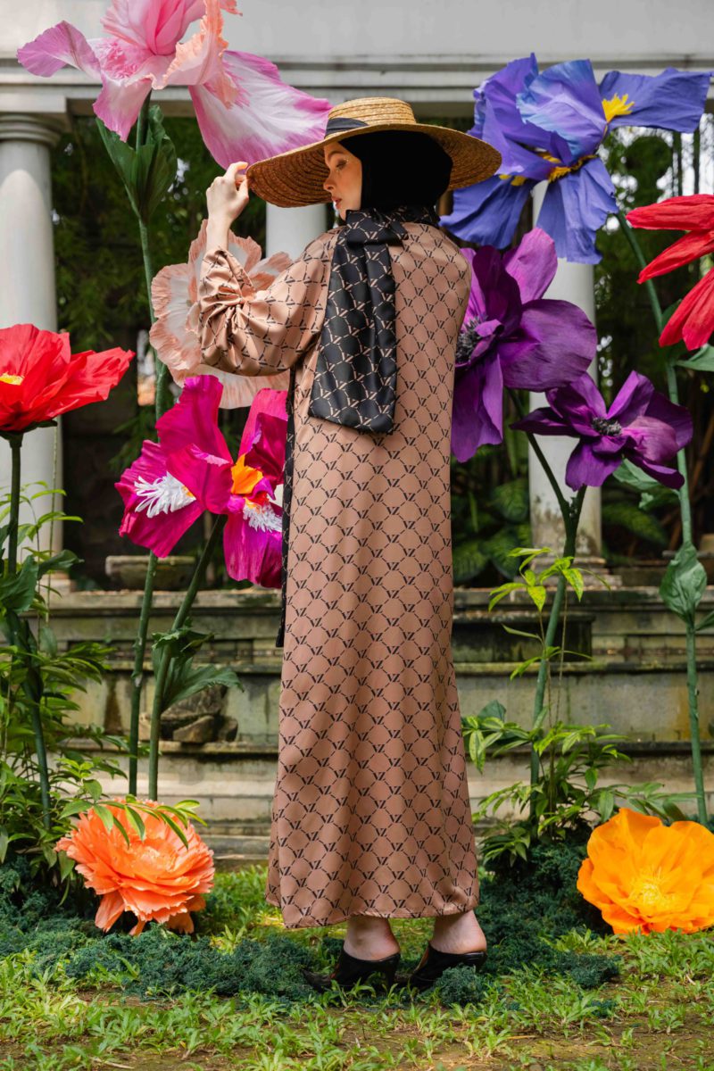 VZ Reverie Dress Mocca - Image 2