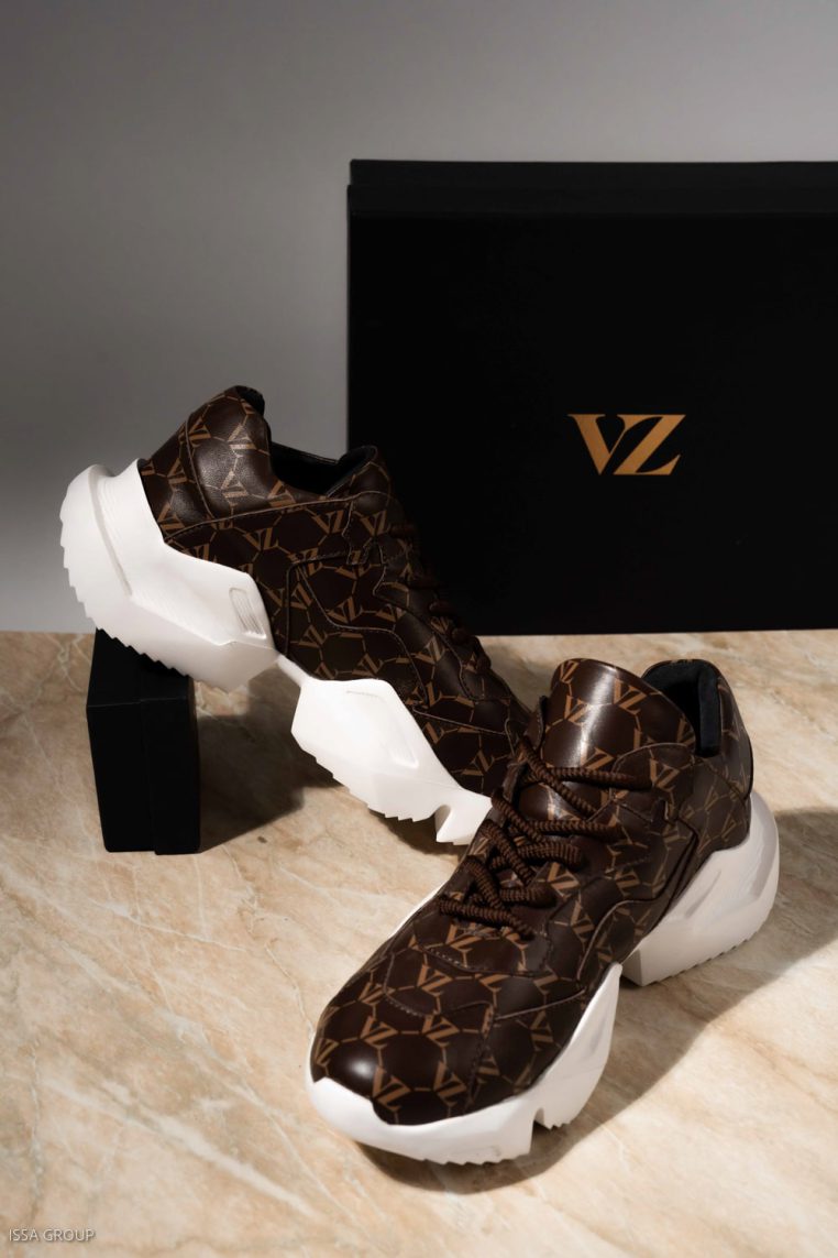 VZ Monogram Sneakers Brown
