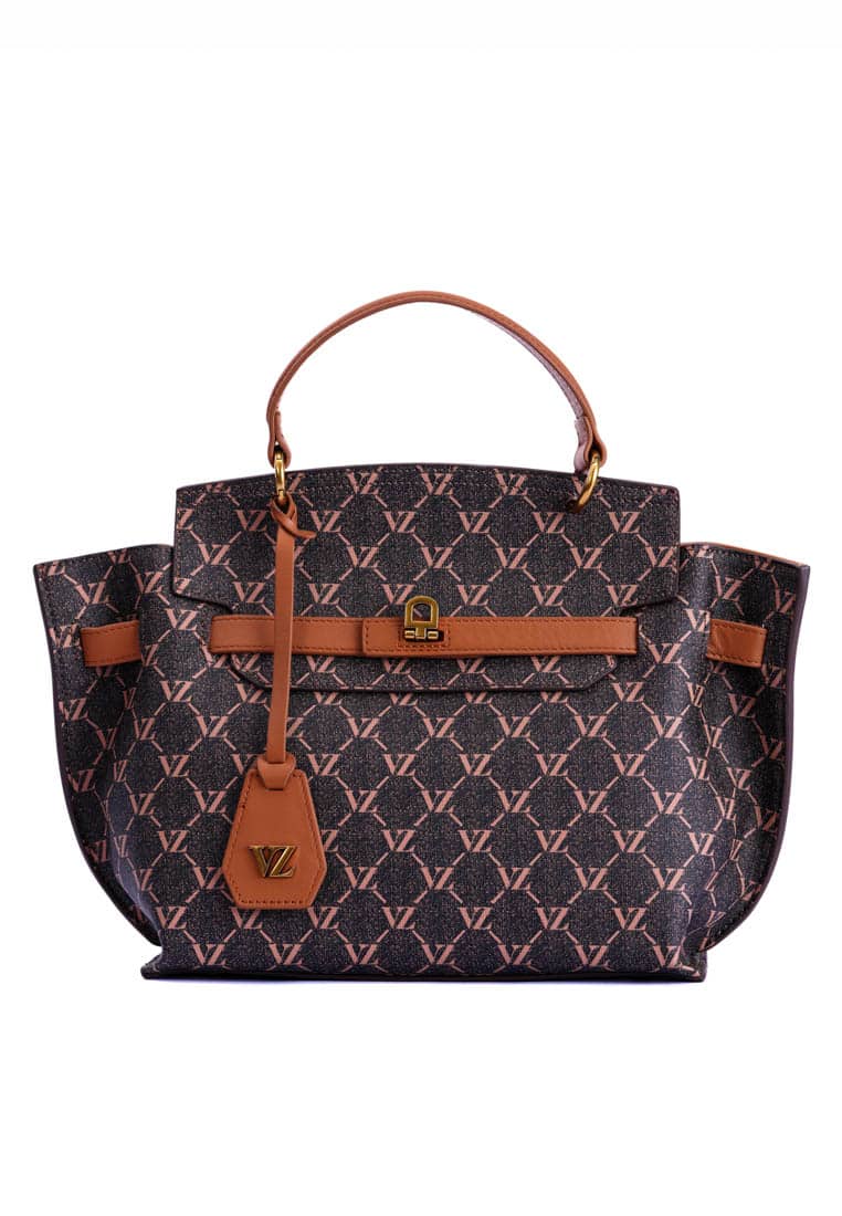 Monogram Frame Bag - Brown