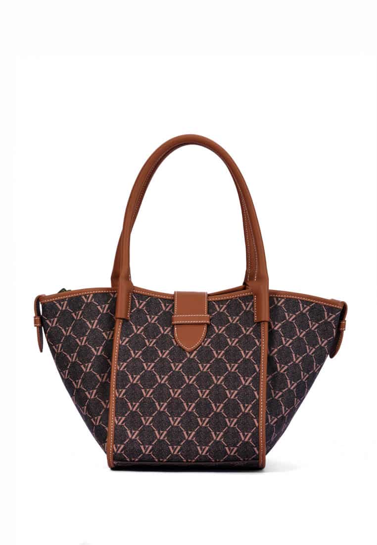 Monogram Trapeze Bag - Brown