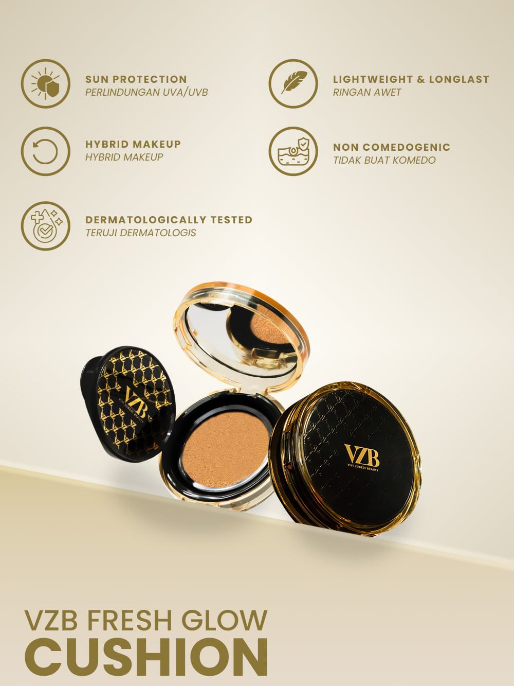 VZ BEAUTY FRESH GLOW CUSHION