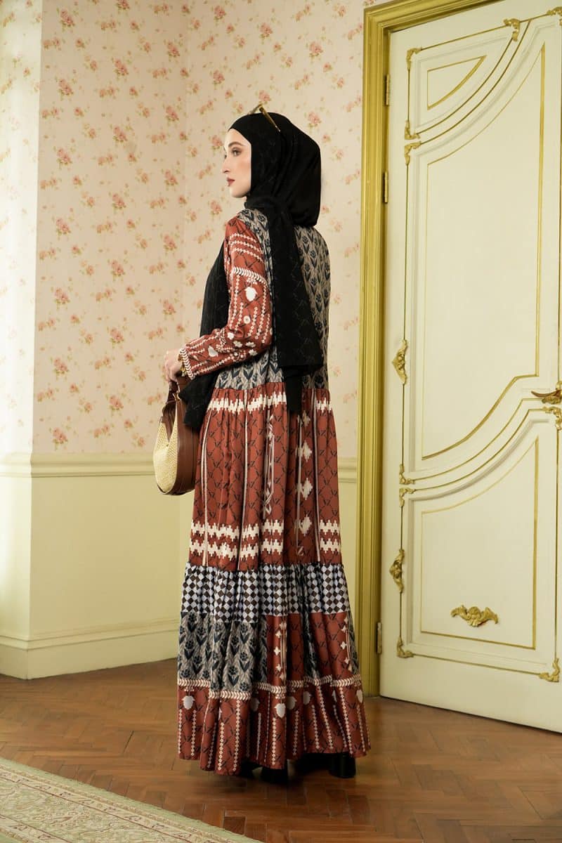 VZ Viviene Dress - Burn Brick - Image 2