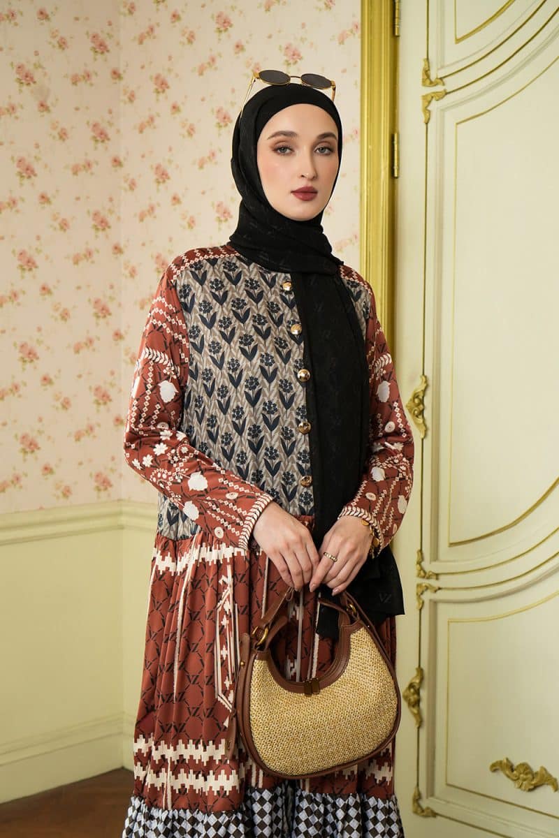 VZ Viviene Dress - Burn Brick - Image 6