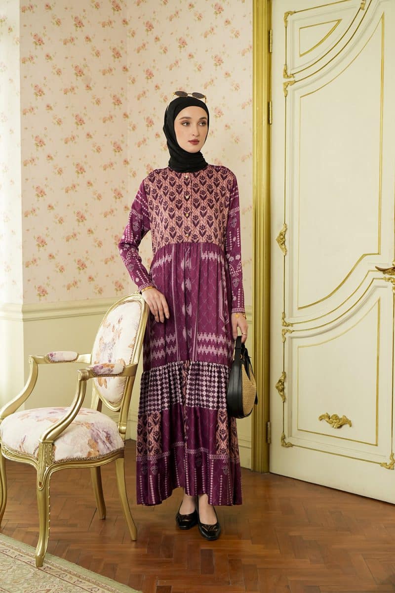 VZ Viviene Dress - Magenta Lacquer