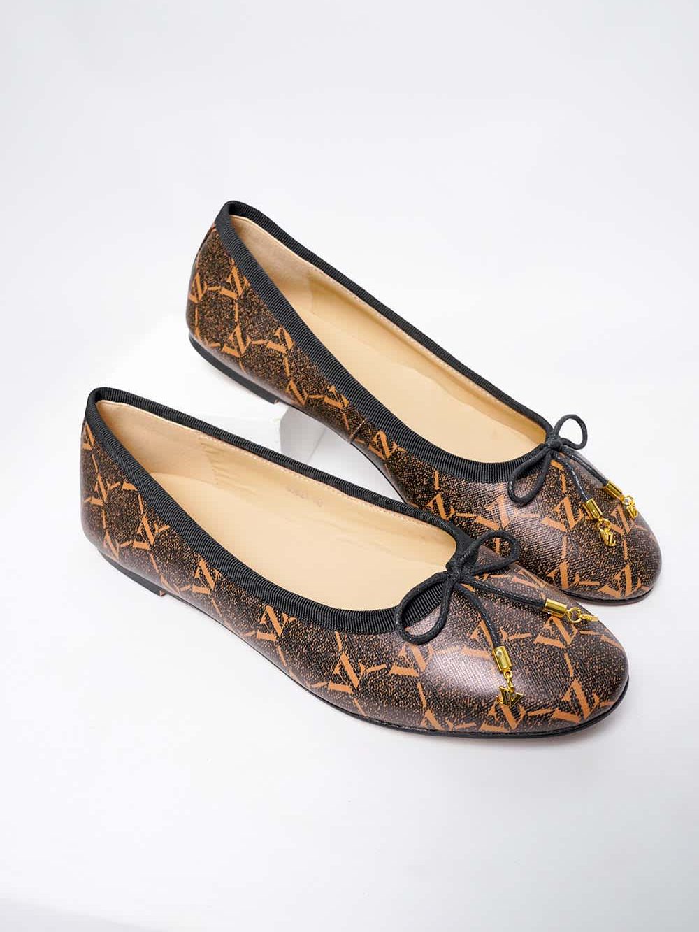 VZ Ballerina Shoes-Brown