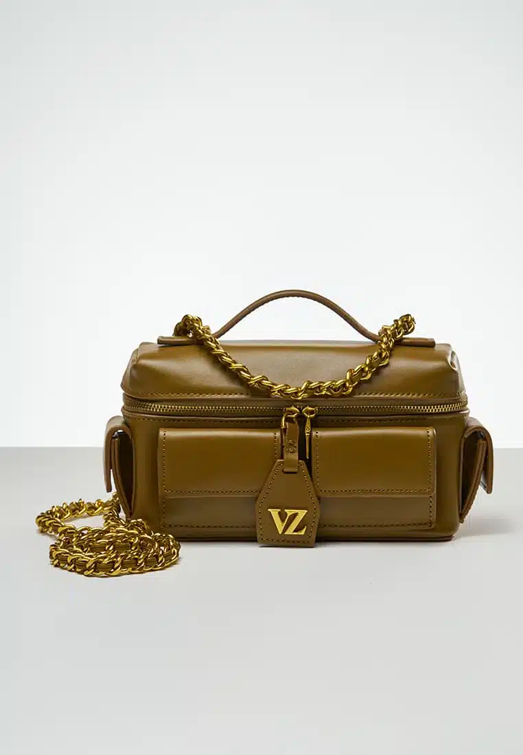 VZ Carry Me Bag Croco - Ultramarine Green - VIVIZUBEDI