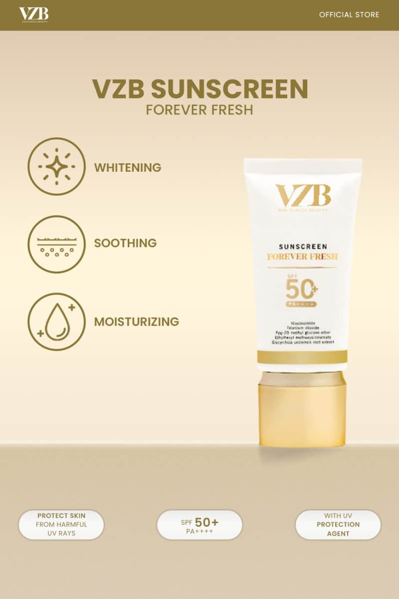 VZ BEAUTY FOREVER FRESH SUNSCREEN SPF 50+ PA++++ - Image 2