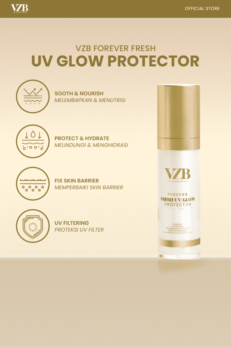 VZ BEAUTY FOREVER FRESH UV GLOW PROTECTOR