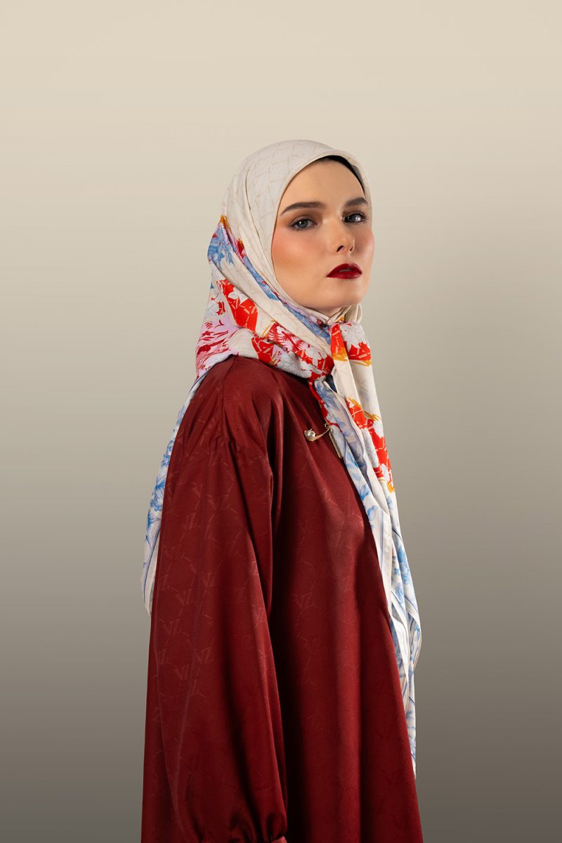 VZ Eminence Scarf - Cloud Cream - Image 3