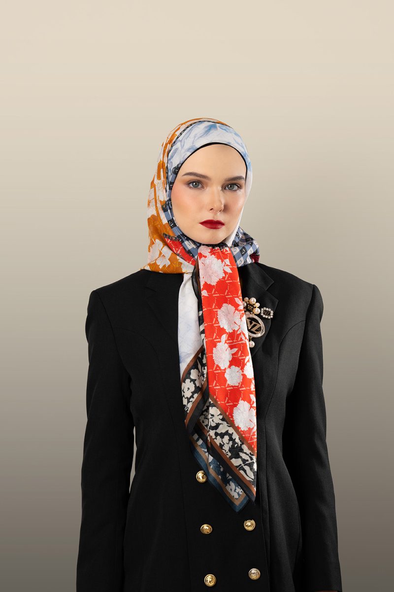 VZ Eloquent Scarf - Rustic Orange