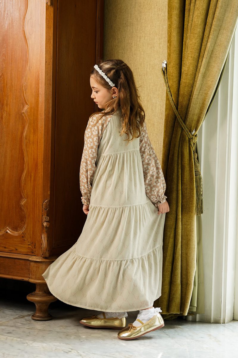 Monogram Lineage Little Dress - Beige - Image 2