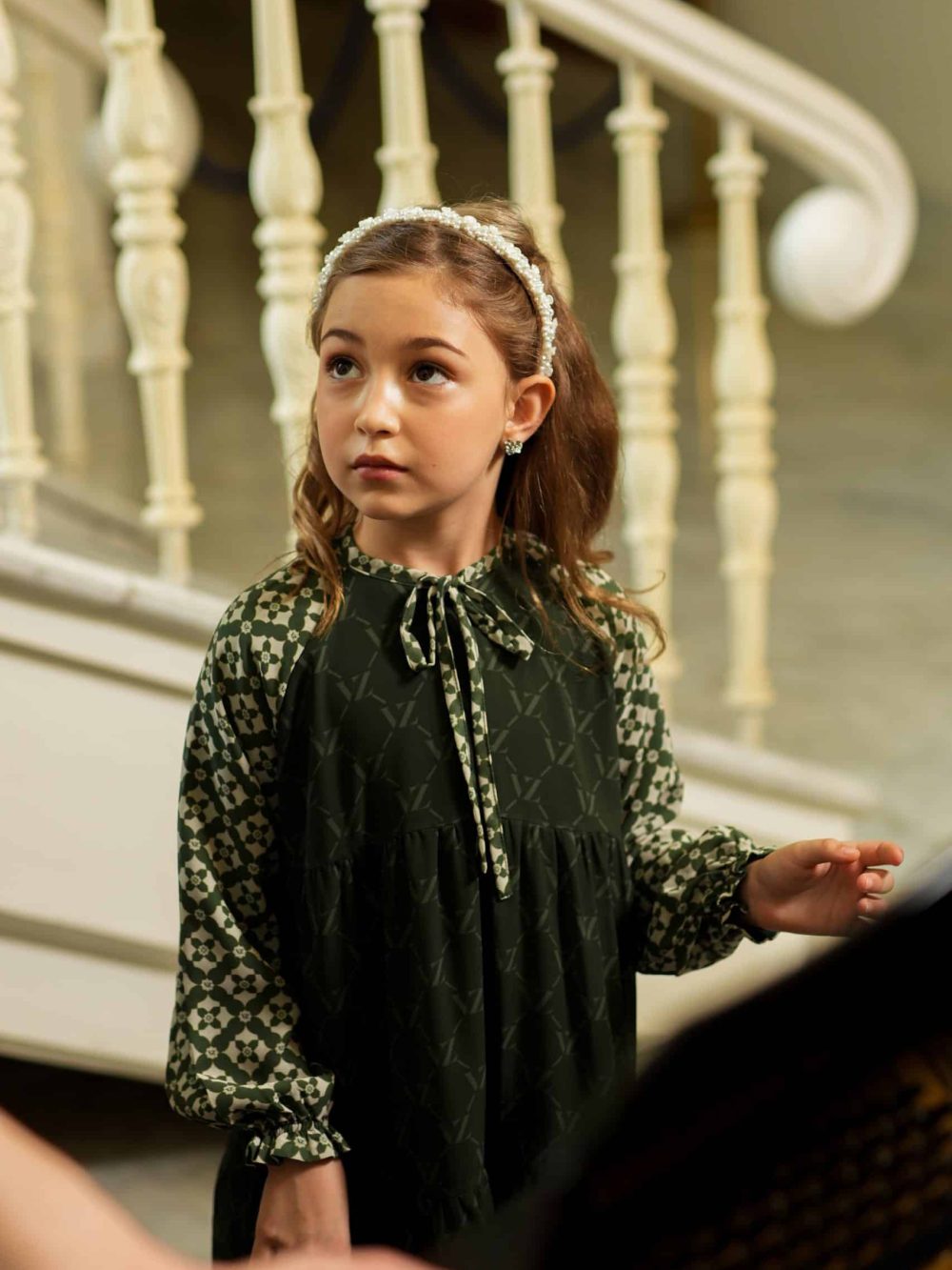 Monogram Lineage Little Dress - Olive