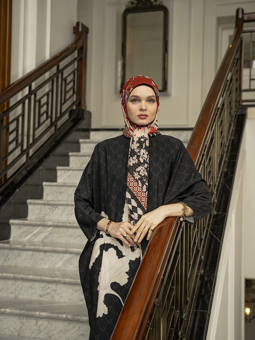 VZ Maeve Scarf - Terracotta