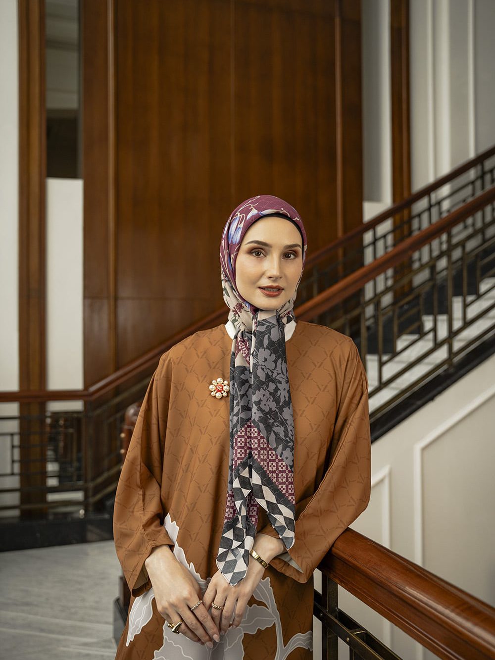 VZ Maeve Scarf - Mauve