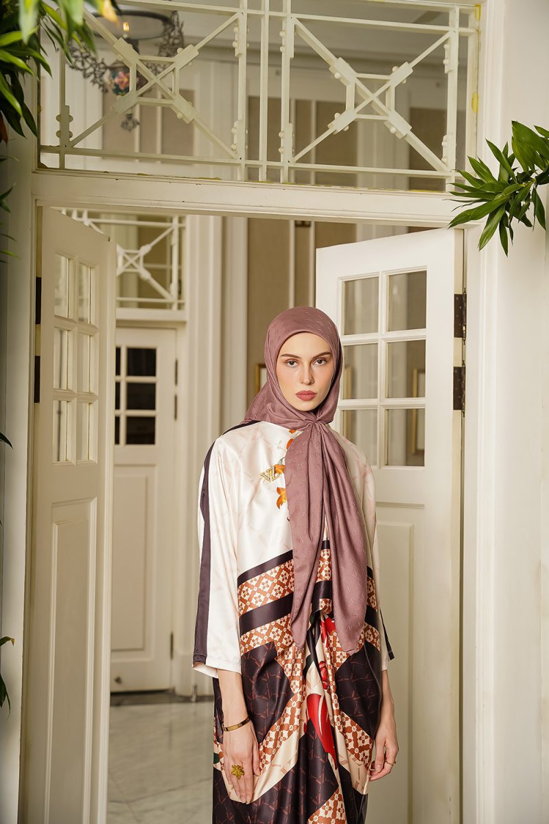 VZ Neoma Scarf - Rose Gold