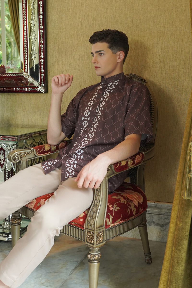 Monogram Lineage Shirt - Brown - Image 2