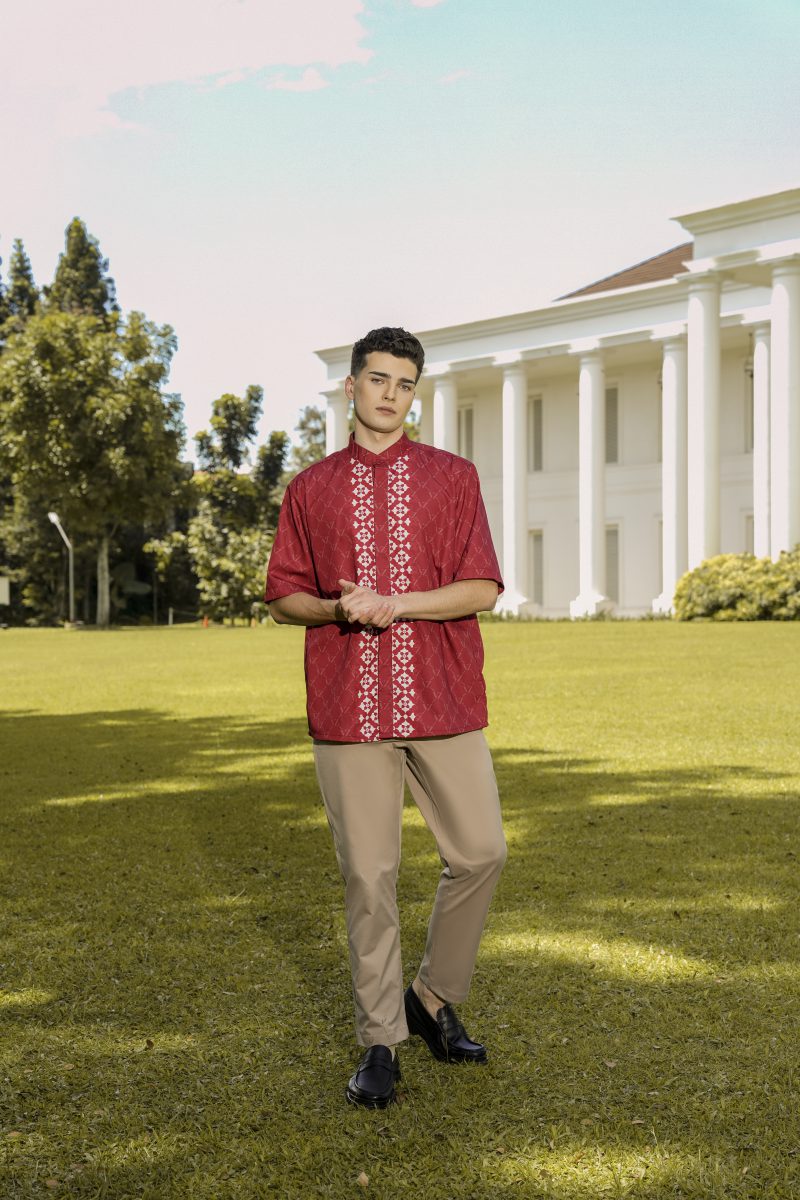 Monogram Lineage Shirt - Red