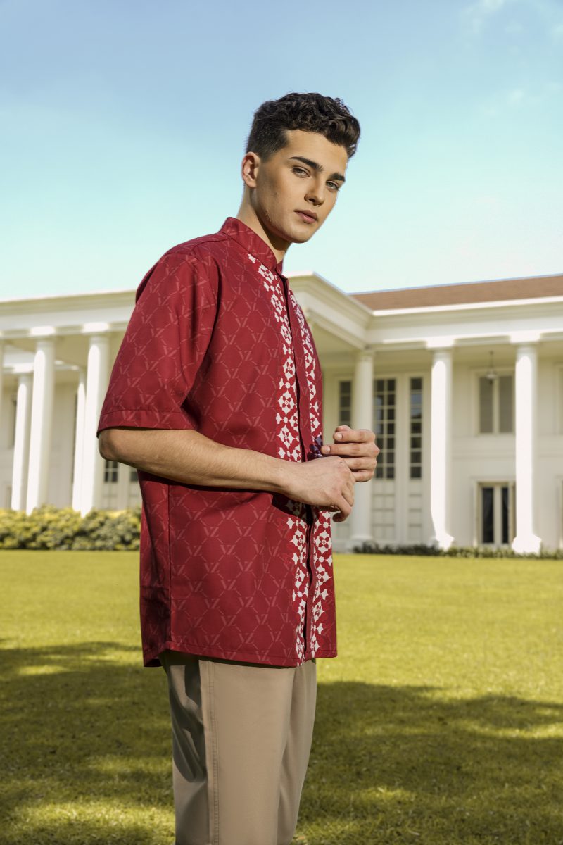 Monogram Lineage Shirt - Red - Image 4