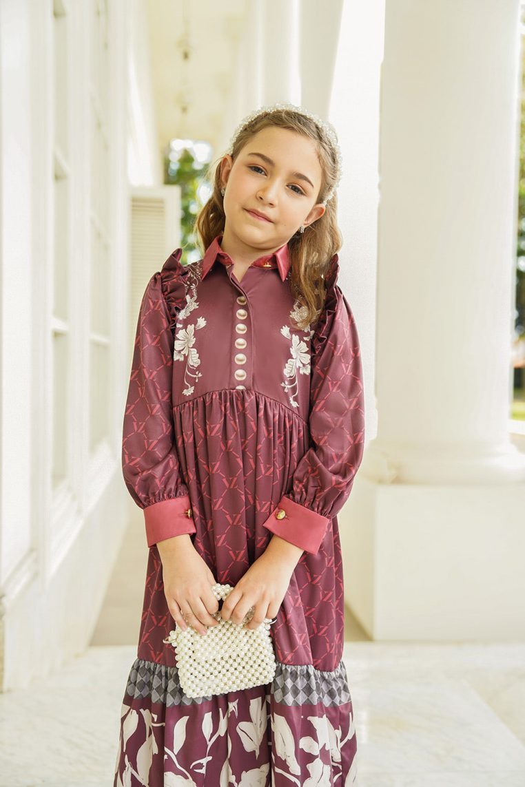 VZ Elysian Little Dress - Red Brick