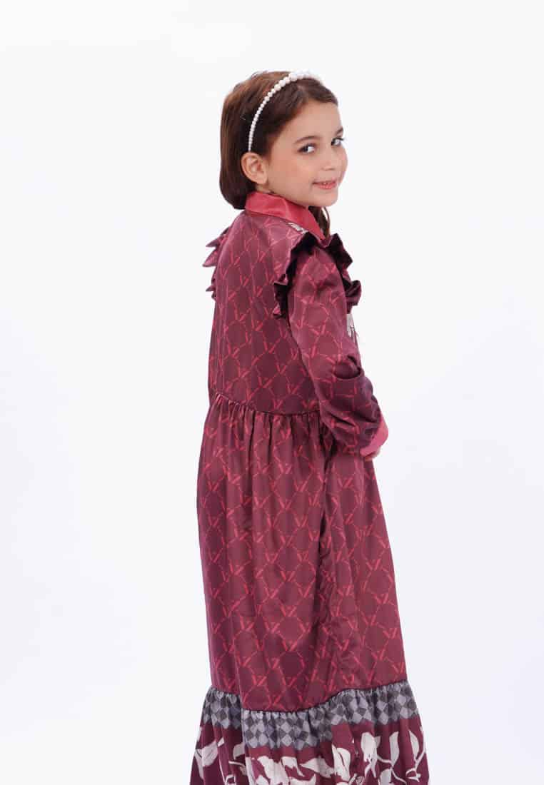 VZ Elysian Little Dress - Red Brick - Image 3