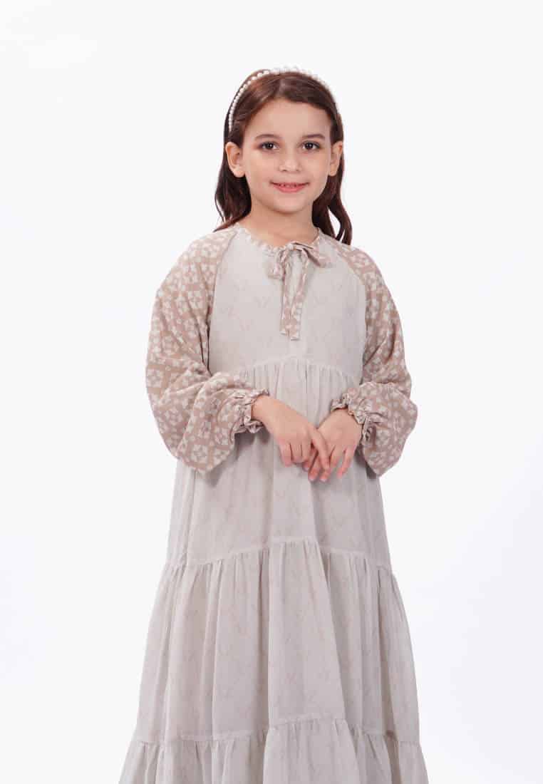 Monogram Lineage Little Dress - Beige