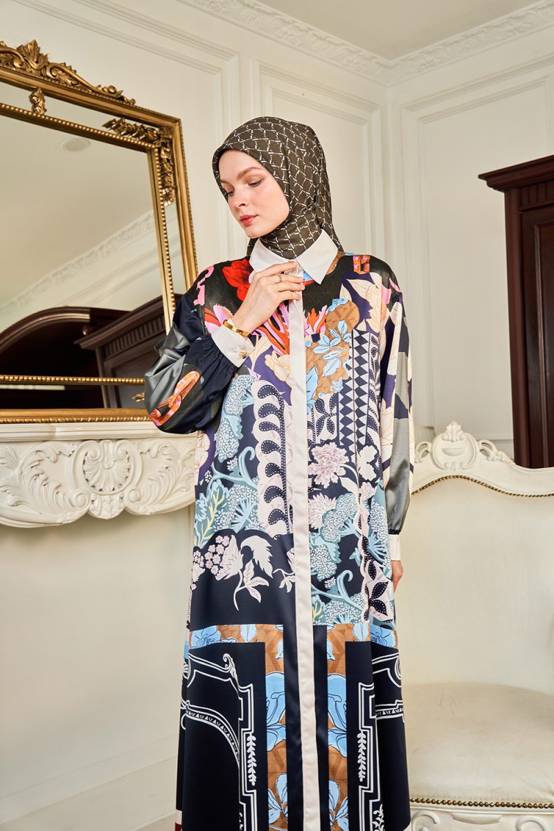 VZ Serafie Dress - Seaweed - Image 8
