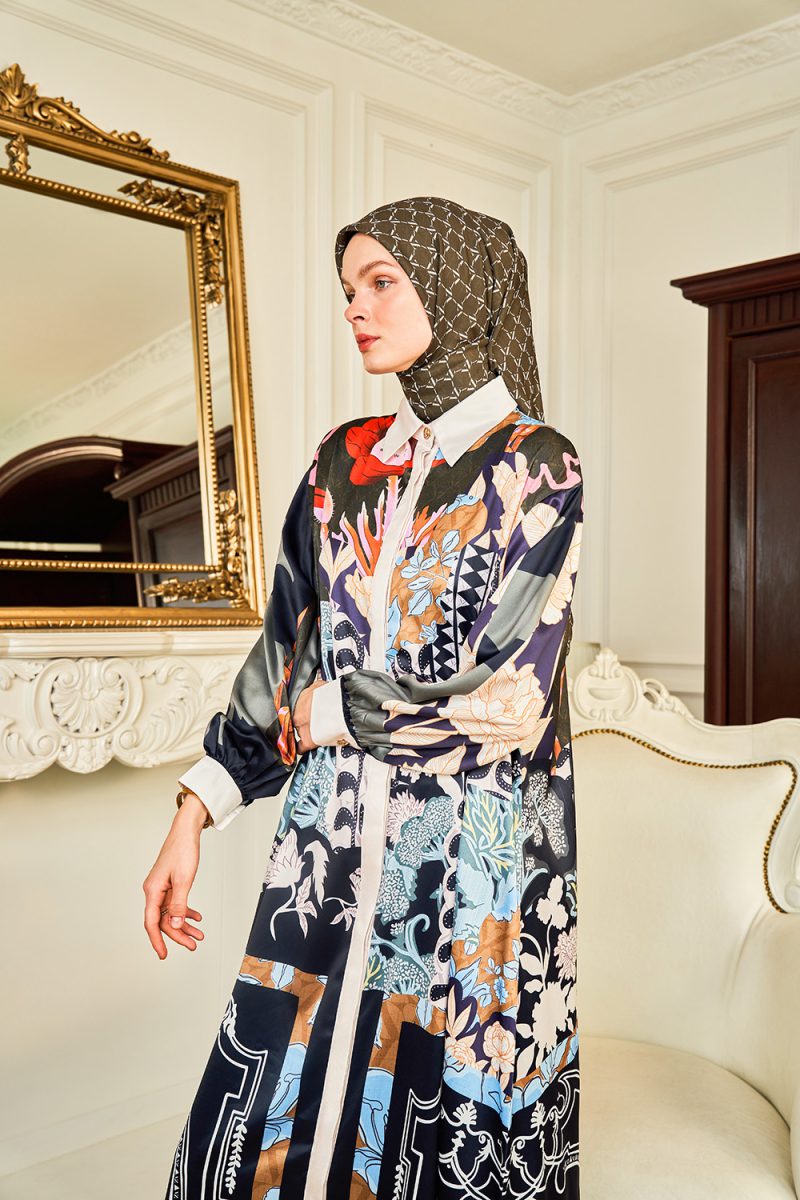 VZ Serafie Dress - Seaweed - Image 7