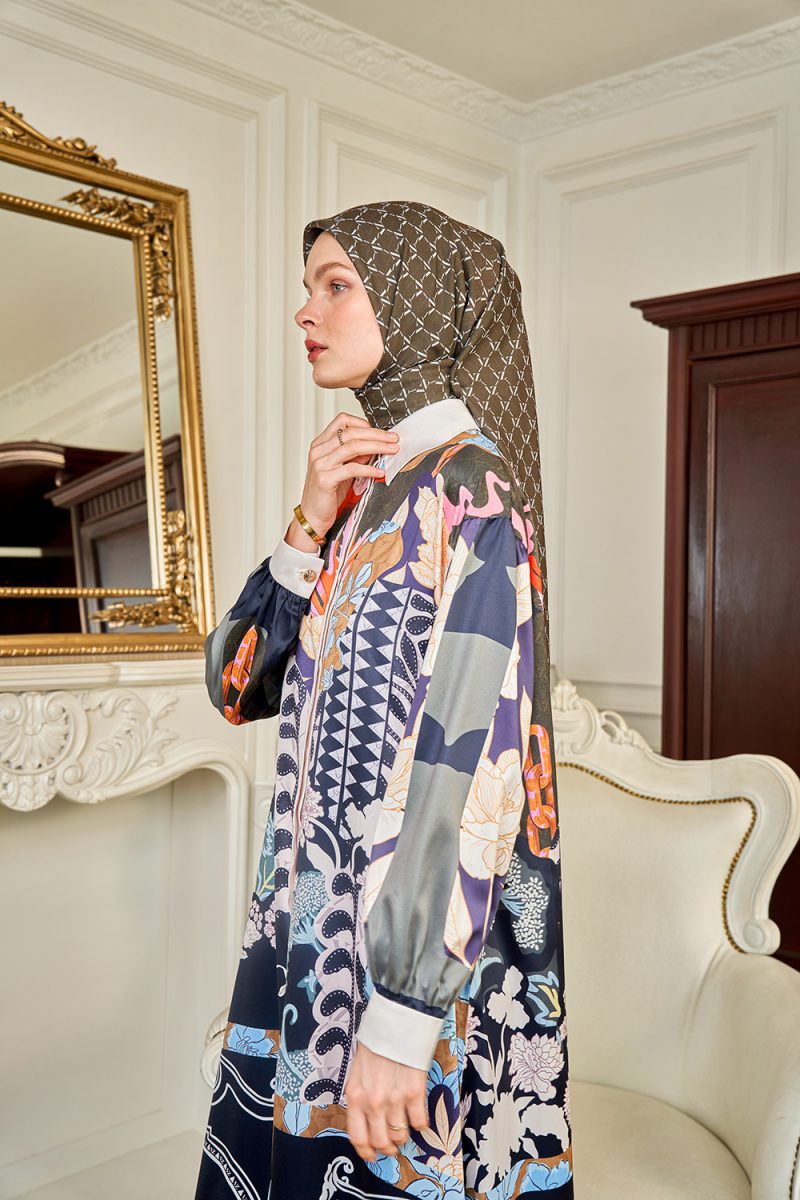 VZ Serafie Dress - Seaweed - Image 5