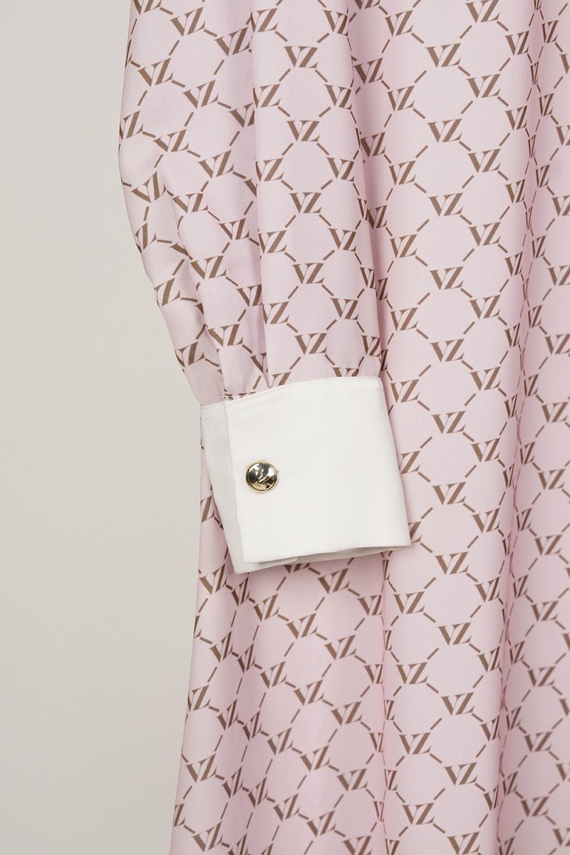 VZ Vivere Dress-Pastel Pink - Image 2