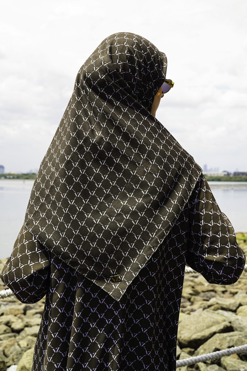 VZ Vivere Scarf - Moss Green - Image 2