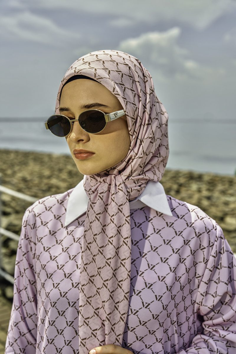 VZ Vivere Scarf - Pastel Pink
