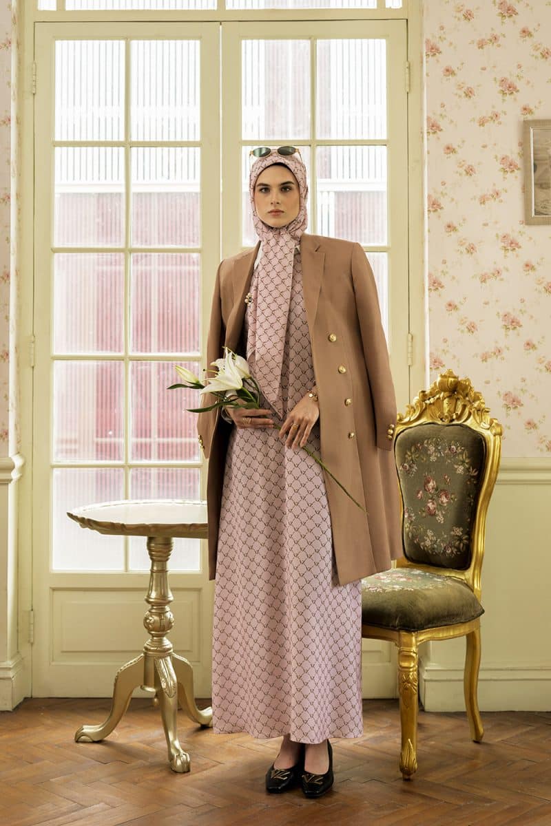 VZ Vivere Dress - Pastel Pink - Image 2