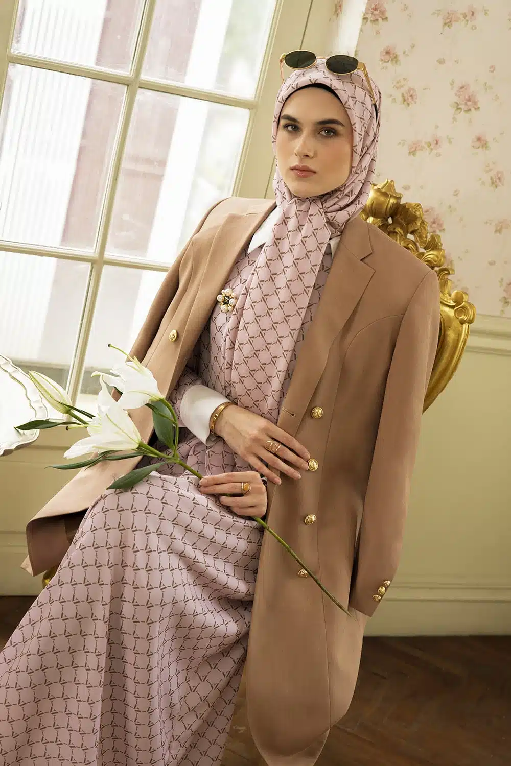 VZ Vivere Dress - Pastel Pink - Image 3