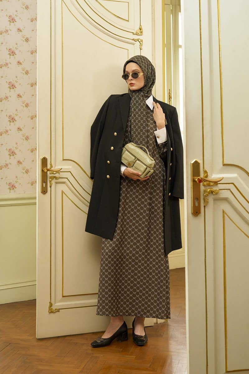 VZ Vivere Dress - Moss Green - Image 4