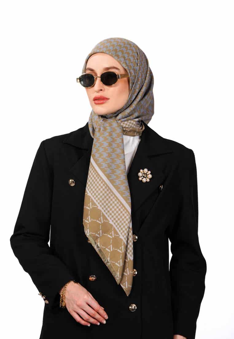 VZ Rufayya Scarf - Olive - Image 3