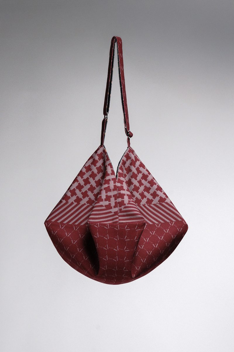VZ Rufayya Bag - Deep Maroon - Image 3