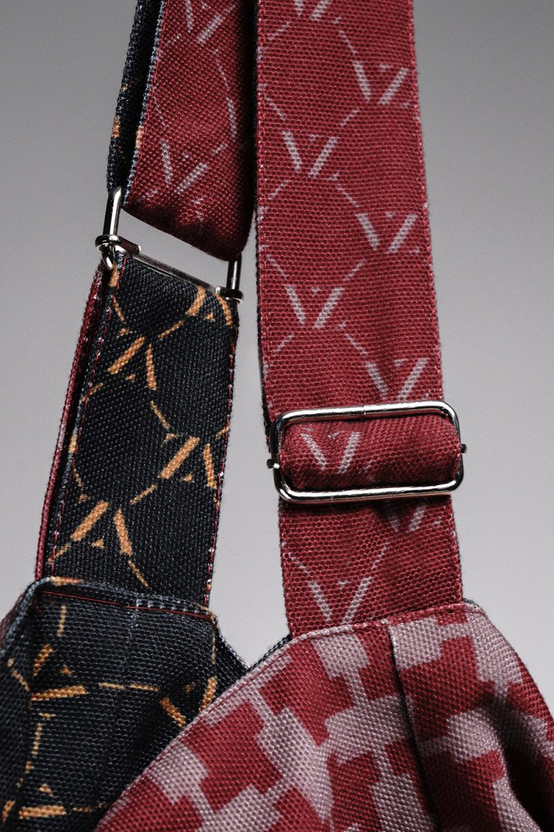 VZ Rufayya Bag - Deep Maroon - Image 5