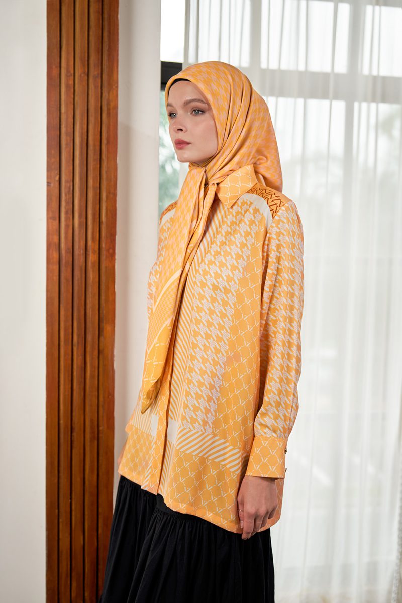 VZ Rufayya Top - Amber - Image 3