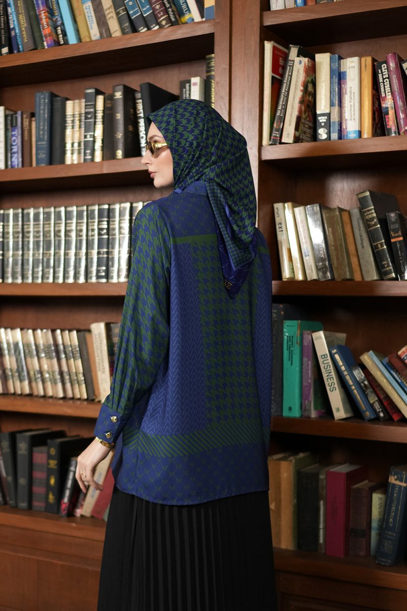 VZ Rufayya Top - Cosmic Blue - Image 4