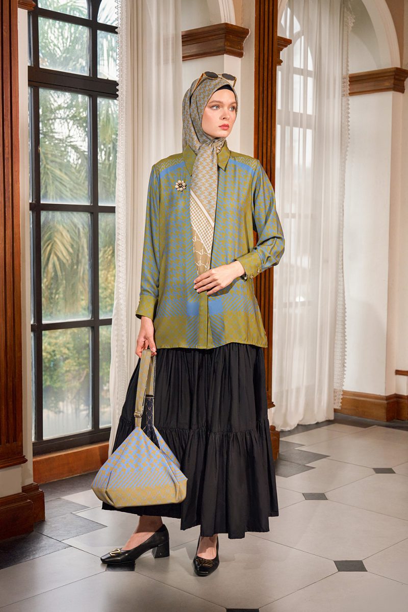 VZ Rufayya Top - Olive - Image 2