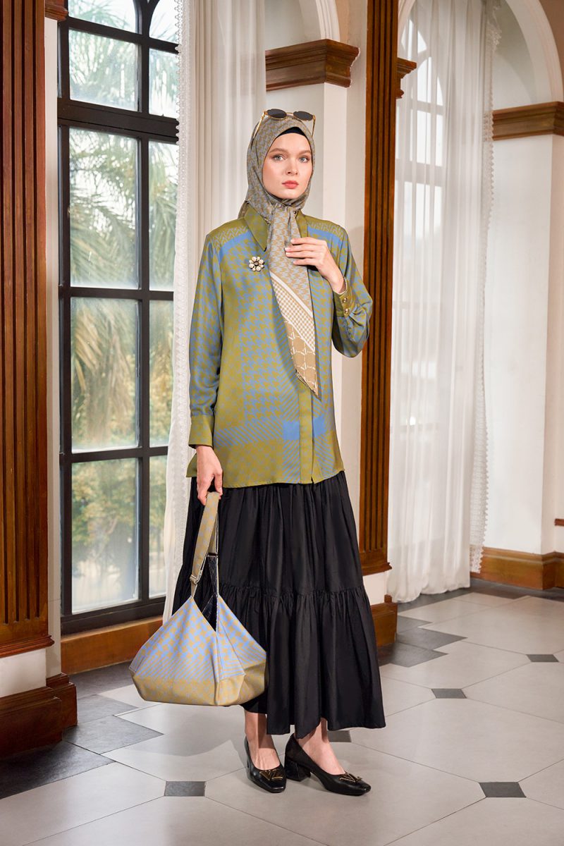 VZ Rufayya Top - Olive - Image 3