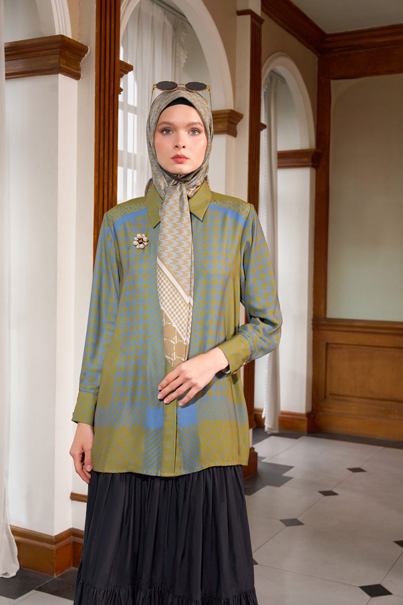 VZ Rufayya Top - Olive - Image 4