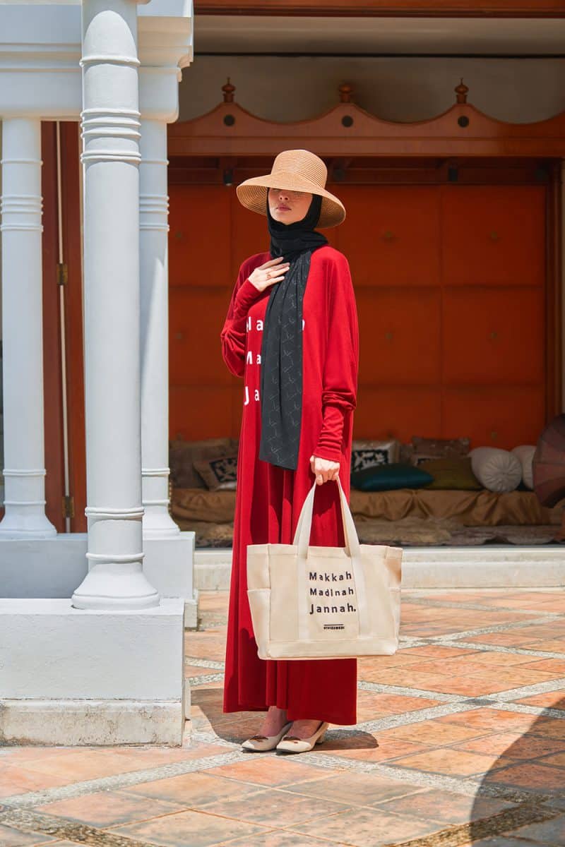 MMJ Dress - Maroon - Image 2