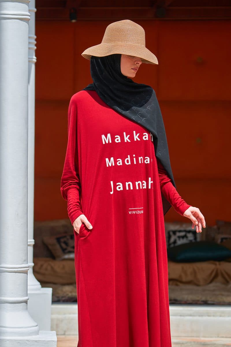 MMJ Dress - Maroon - Image 7