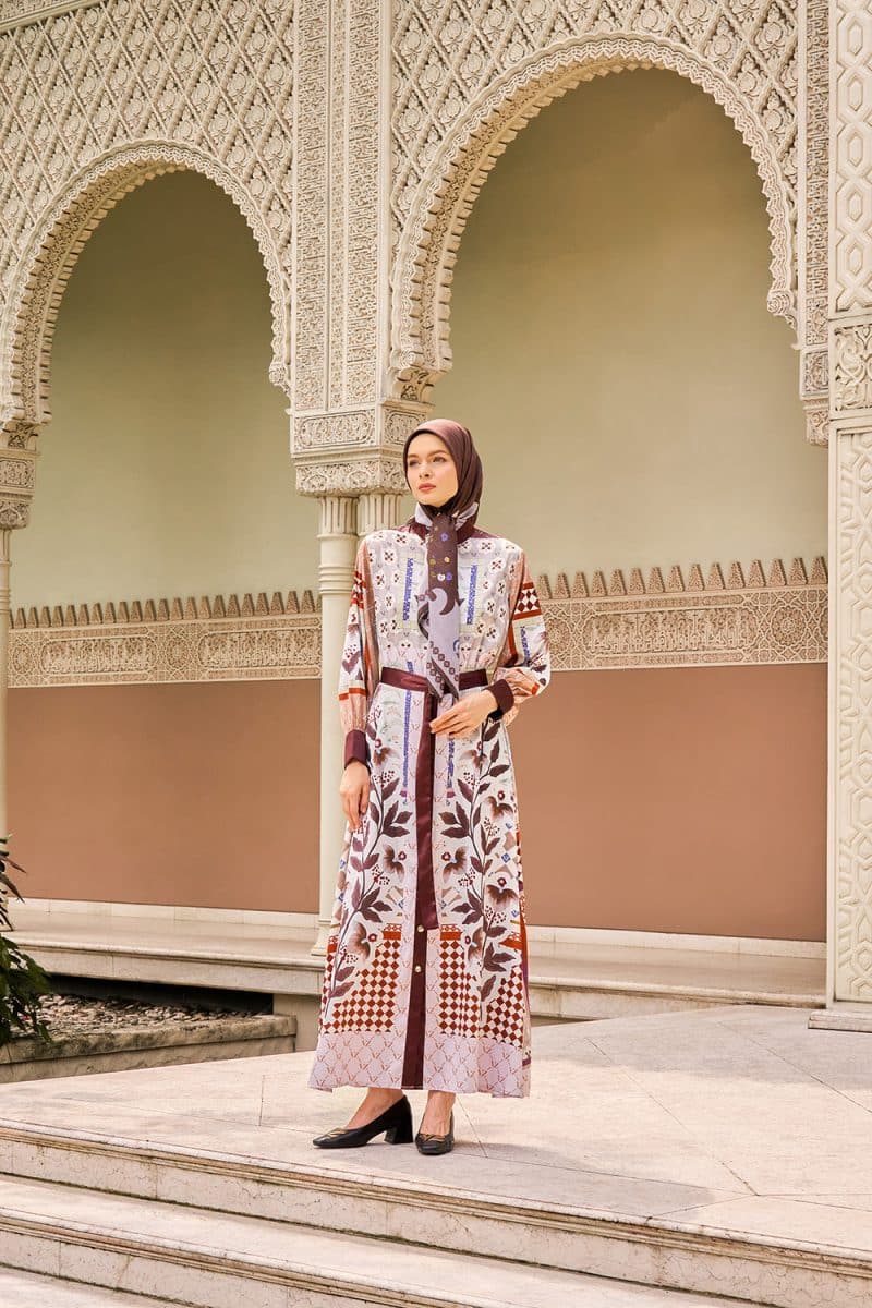 VZ Seralya Dress - Choco Truffle