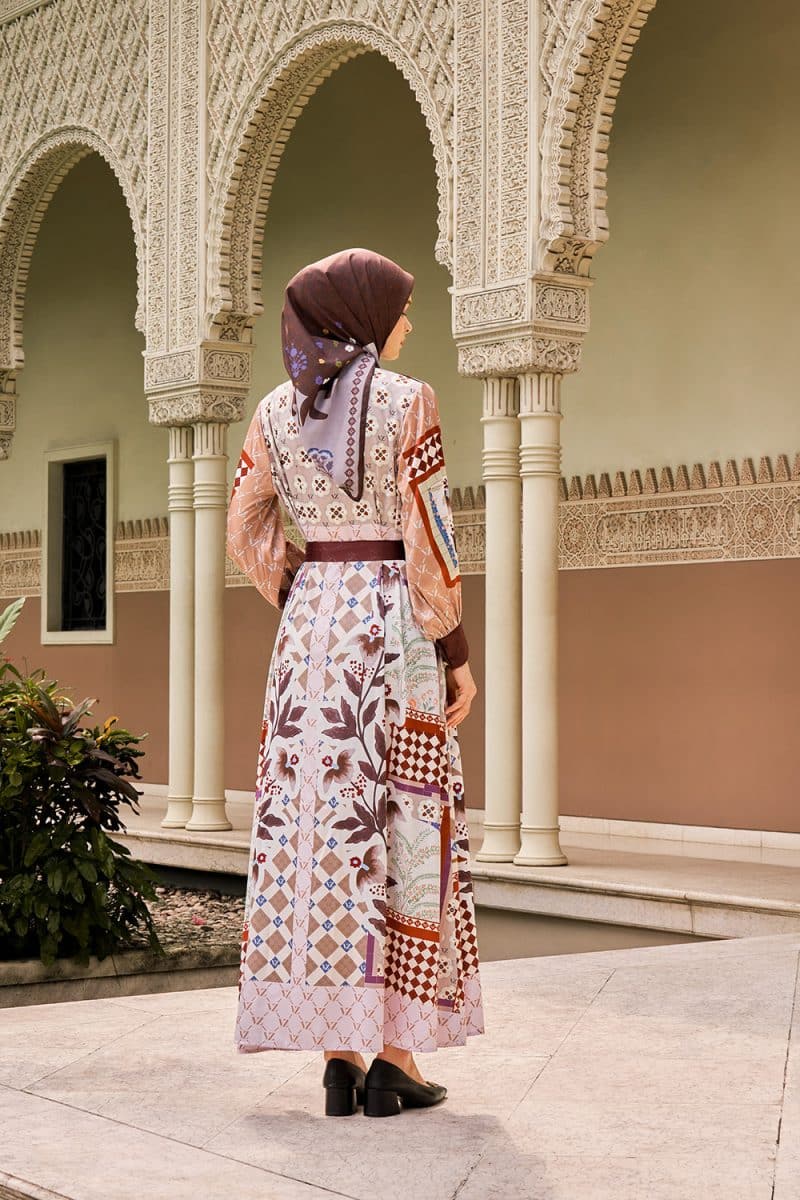 VZ Seralya Dress - Choco Truffle - Image 2